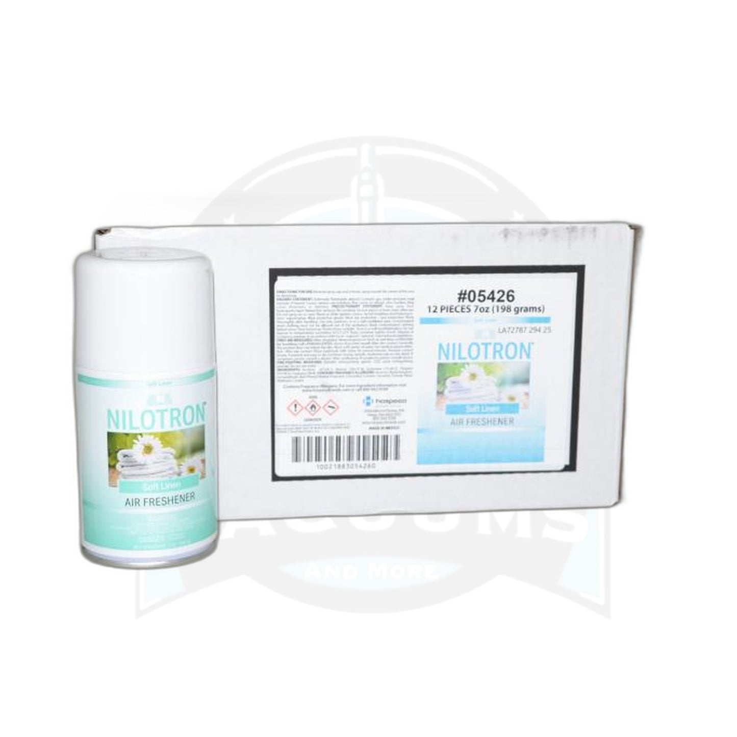 Nilotron Metered Aerosol Refill - Soft Linen, 7oz (Case of 12)
