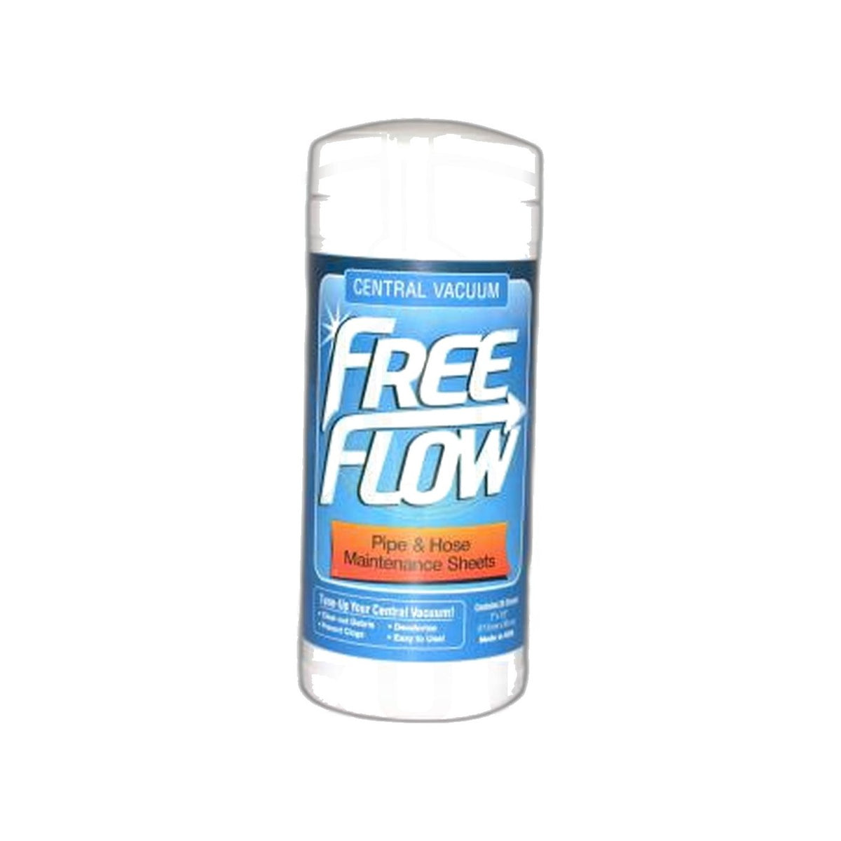 Fit All Central Vacuum Maintenance Cloths - 25 Pack, Free Flow