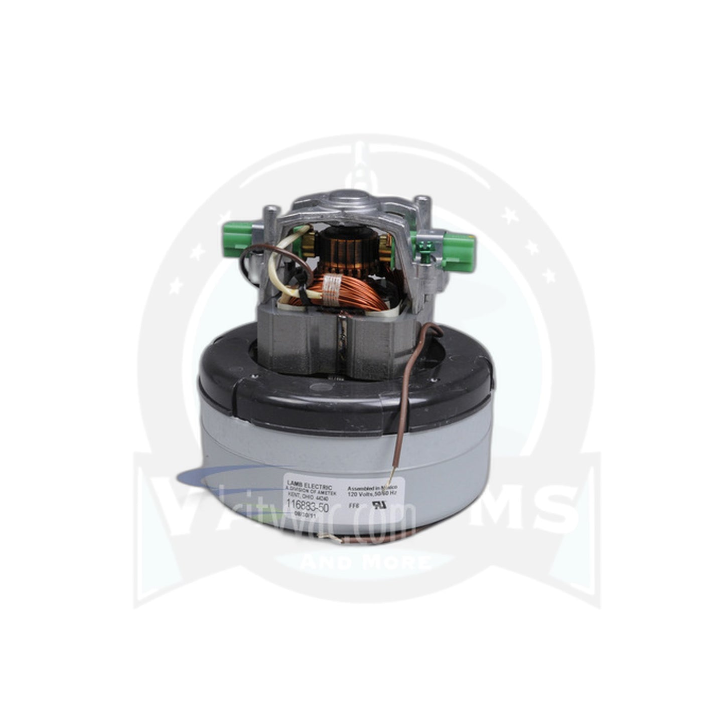 Lamb Motor 116883-50 - 5.7" 2-Stage Through-Flow, 120V
