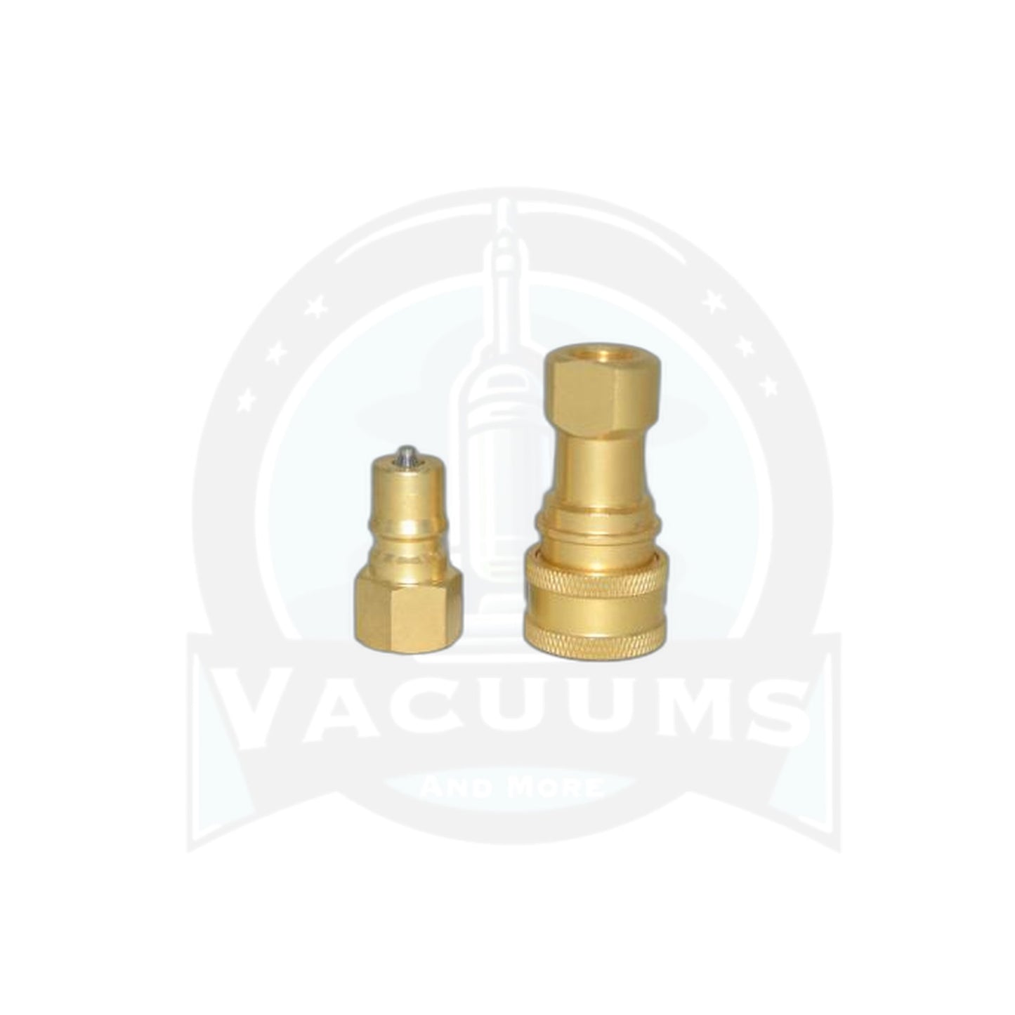Quick Connect Brass Coupler Set 1/4" Male and Female - Commercial - Fit All