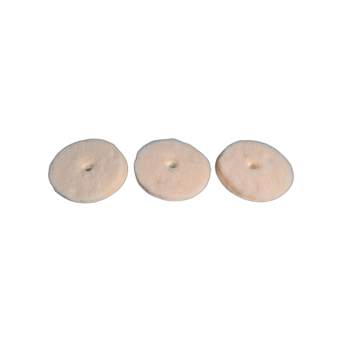 Electrolux Lambswool Polisher and Shampooer Pads 3-Pack with Snaps