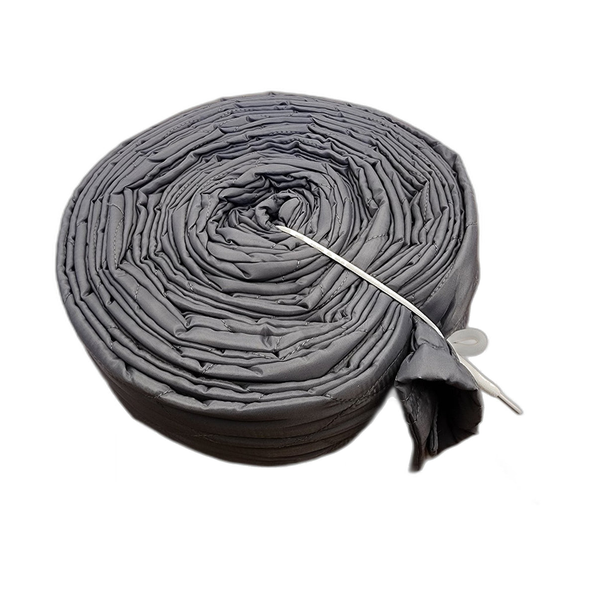 Nadair 35' Gray Padded Zippered Central Vacuum Hose Sock