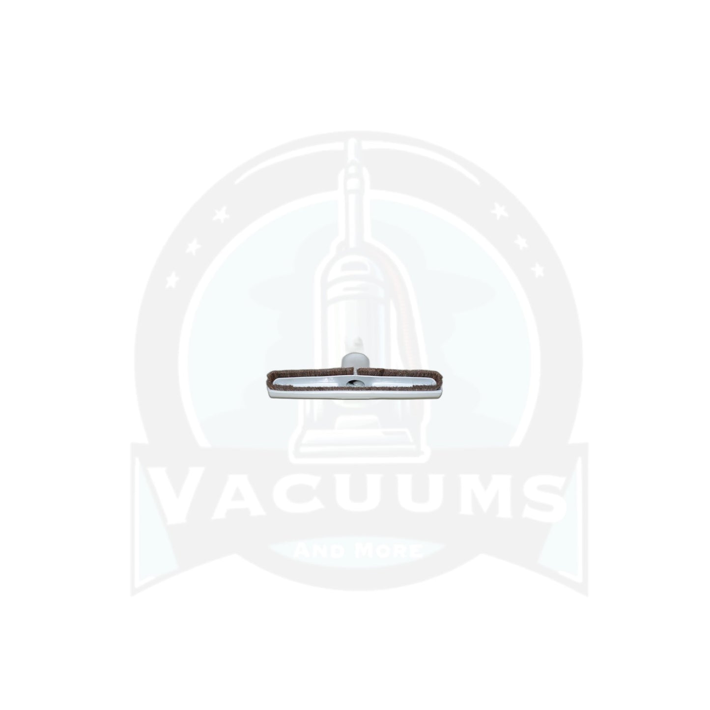 Horse Hair Gray Floor Brush - 1 1/4" with Metal Neck - Image 2