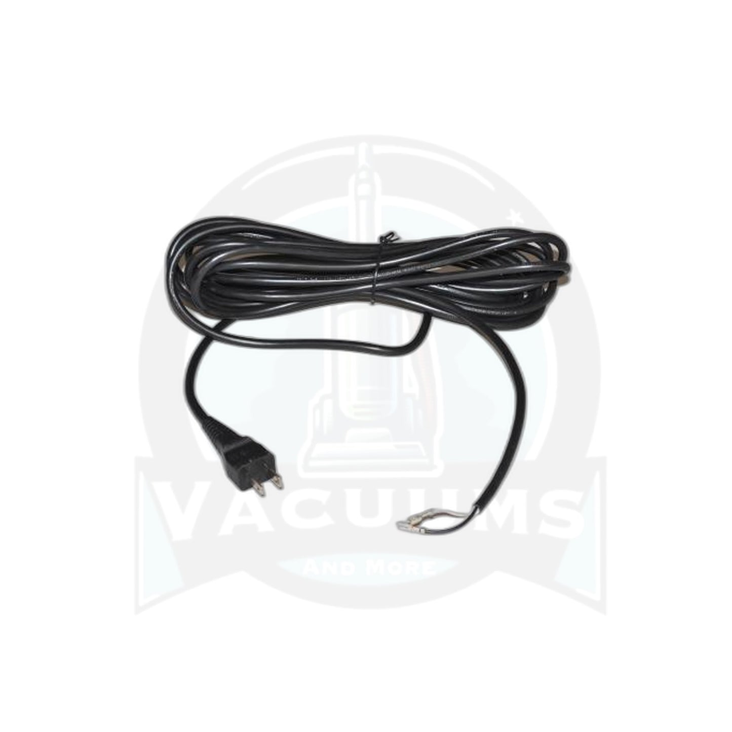 18 ft 2-Wire Soft Black Cord Reel Cord with Terminals - Vacuums and More