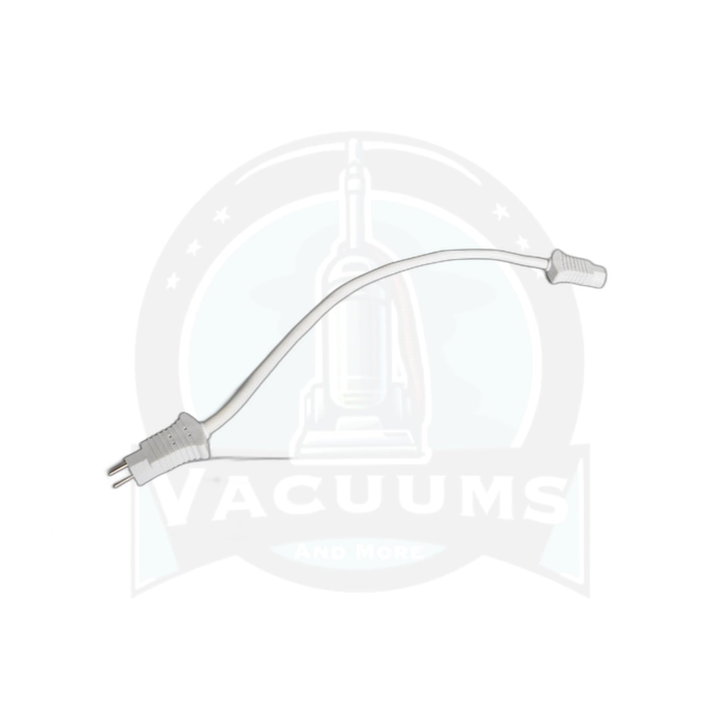 Hose Cord, 10", Male/Female - White - Vacuums and More