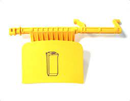 Cover Release, for X4 and X5 (yellow) - SEBO
