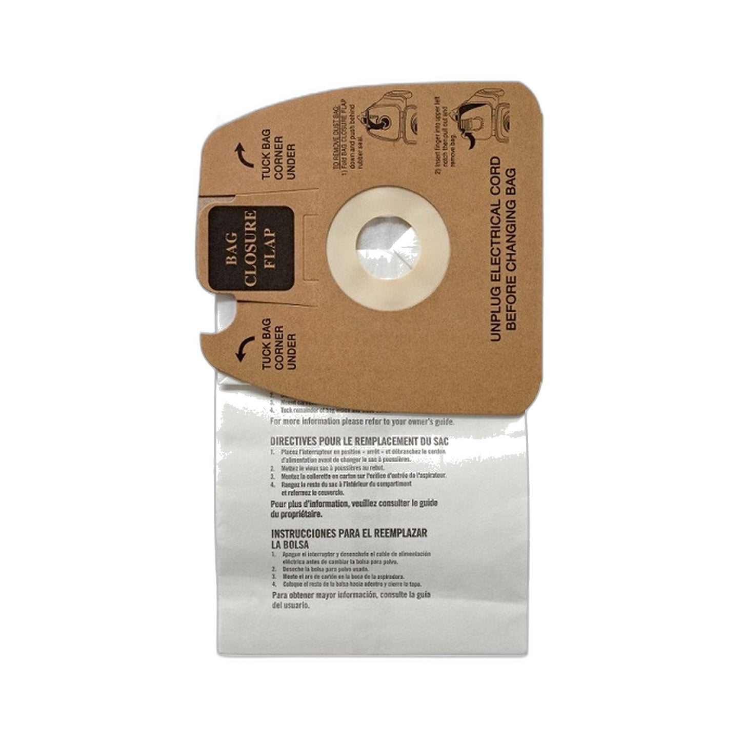 Eureka / Sanitaire Type MM Bags for Mighty Mite Canisters, 10-Pack