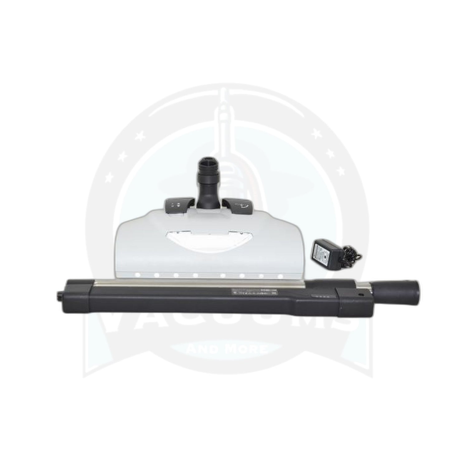 Wessel Werk EBK 360 Power Nozzle Kit - Gray - with Integrated Wand for Central Vacuum - Wessel Werk