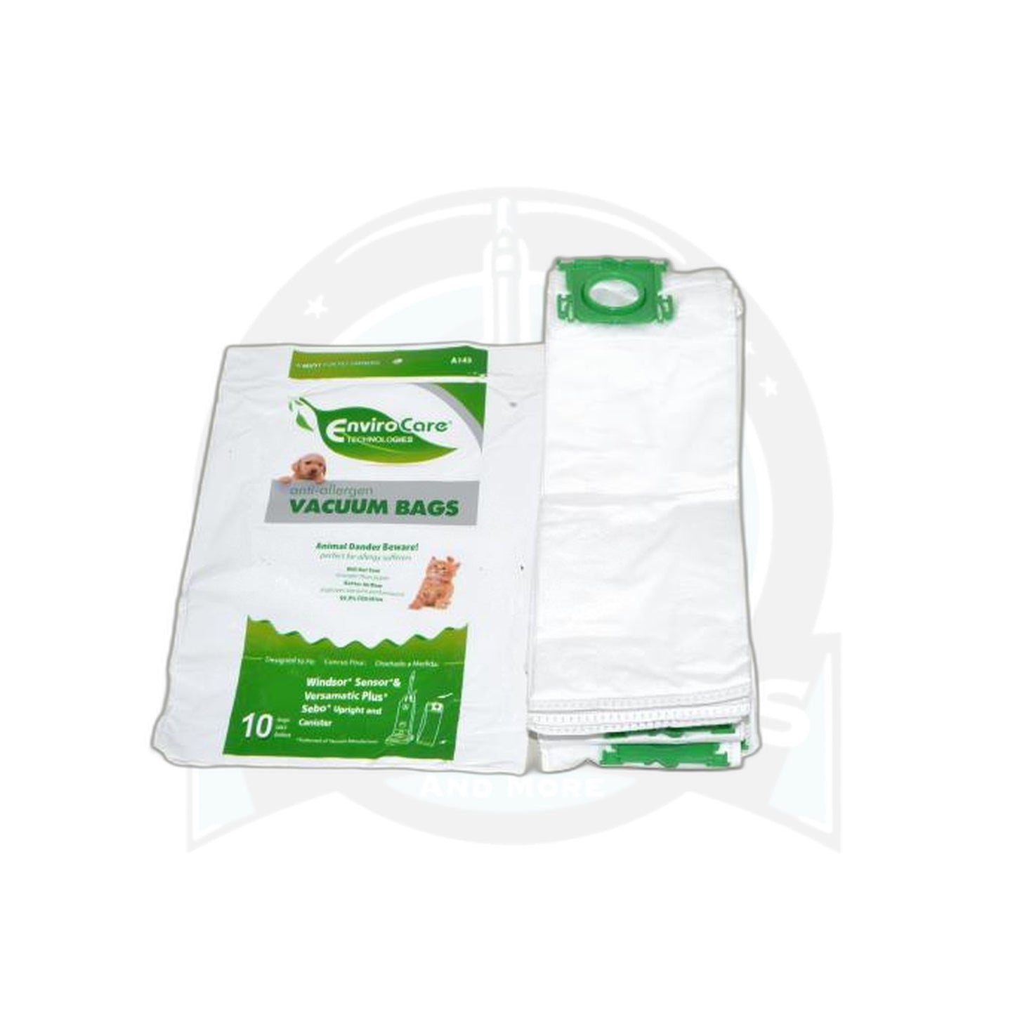 Windsor Sensor / Sebo X Series Allergen Paper Bags 10-Pack - Windsor