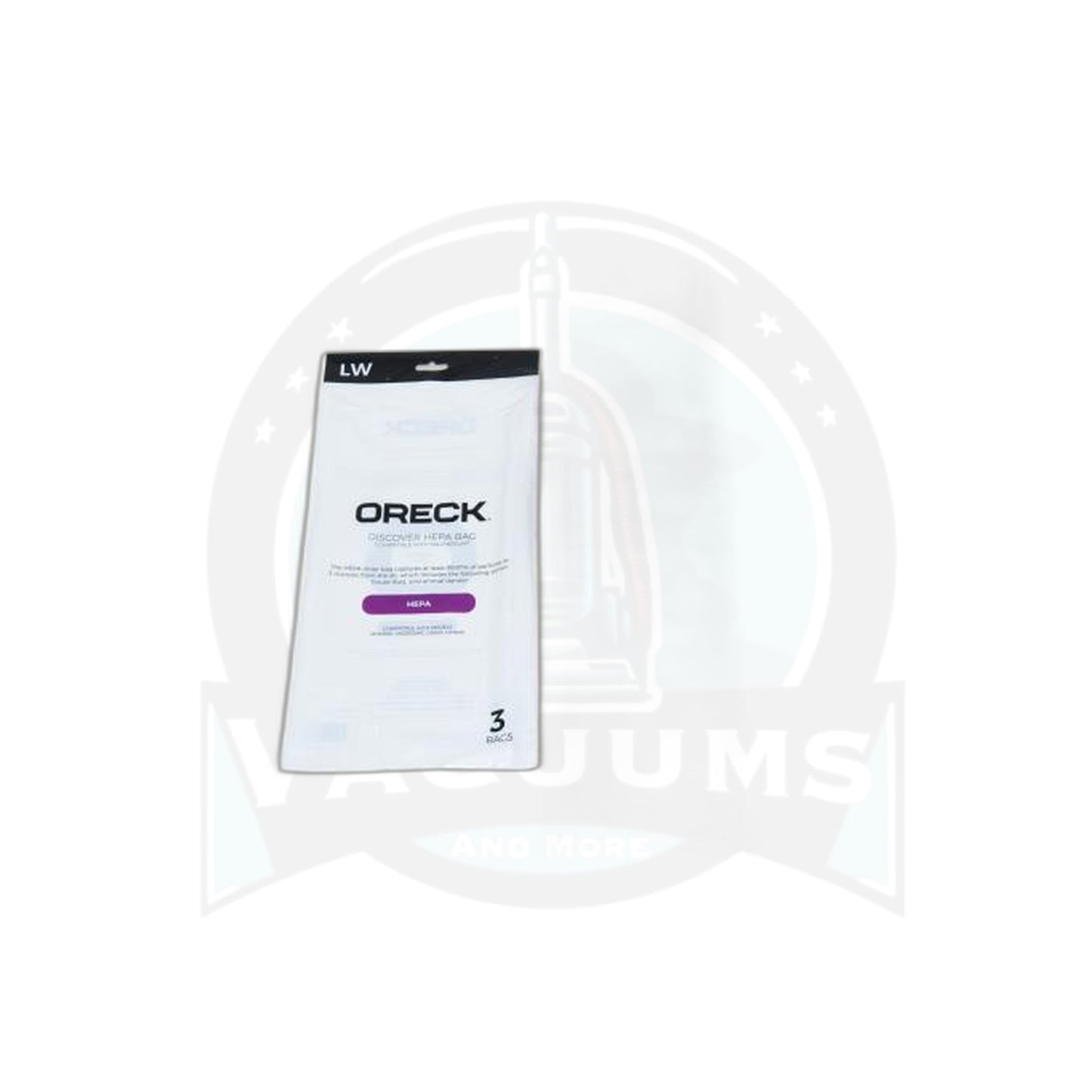 Oreck Discover Magnesium HEPA Paper Bags 3-Pack