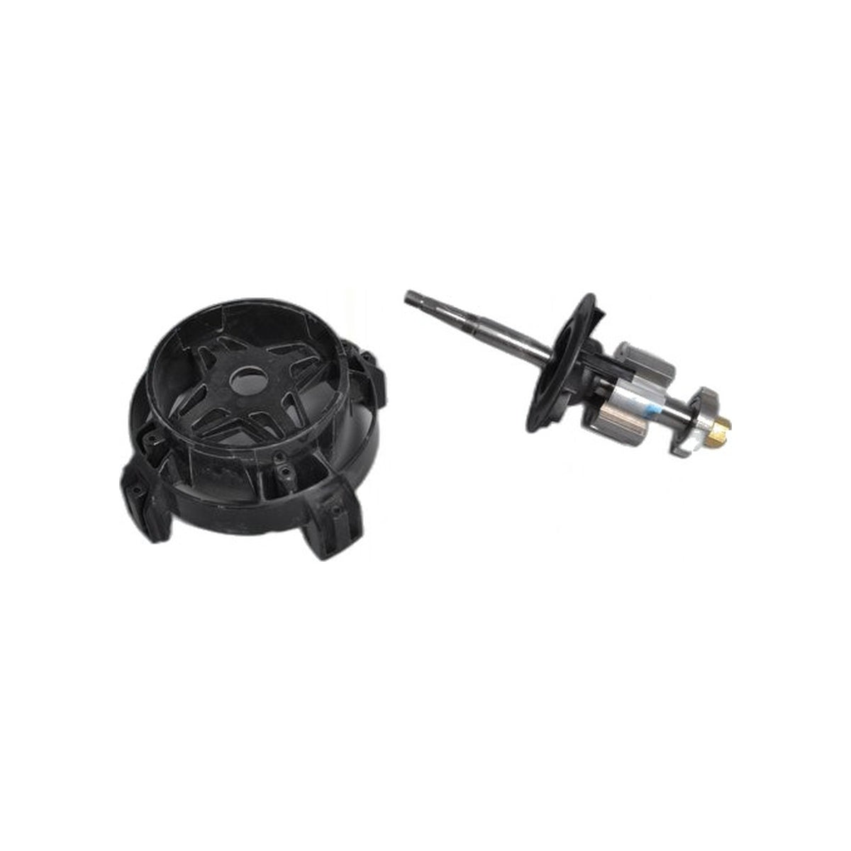 Rexair Rainbow E2 Armature Kit (2-Speed), Clamped Upper Bearing