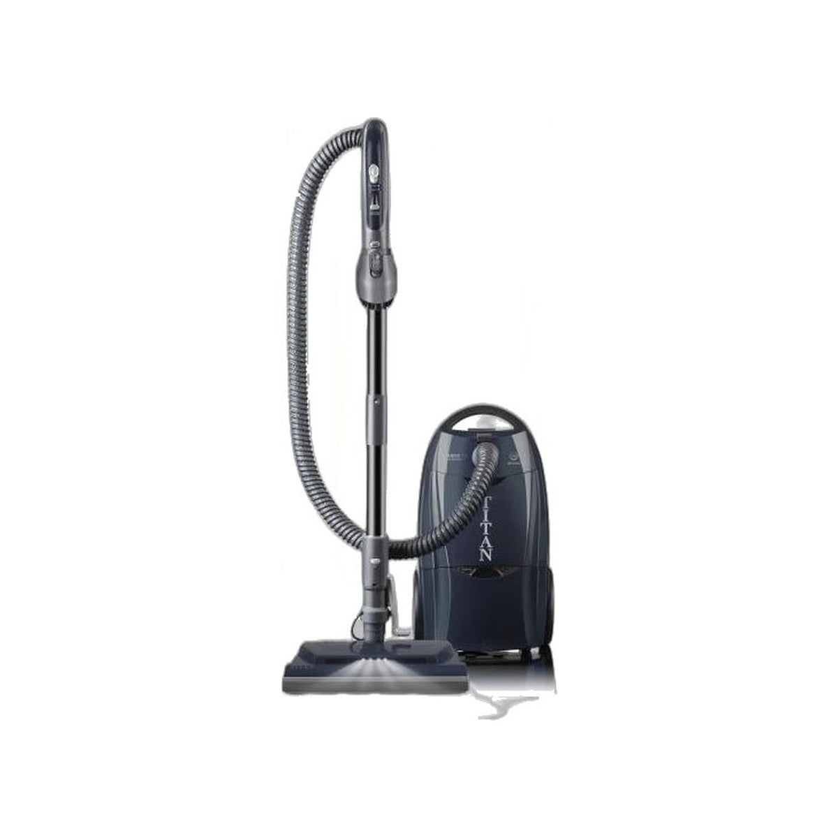 Titan T9400 Bagged Canister Vacuum with Power Nozzle in blue