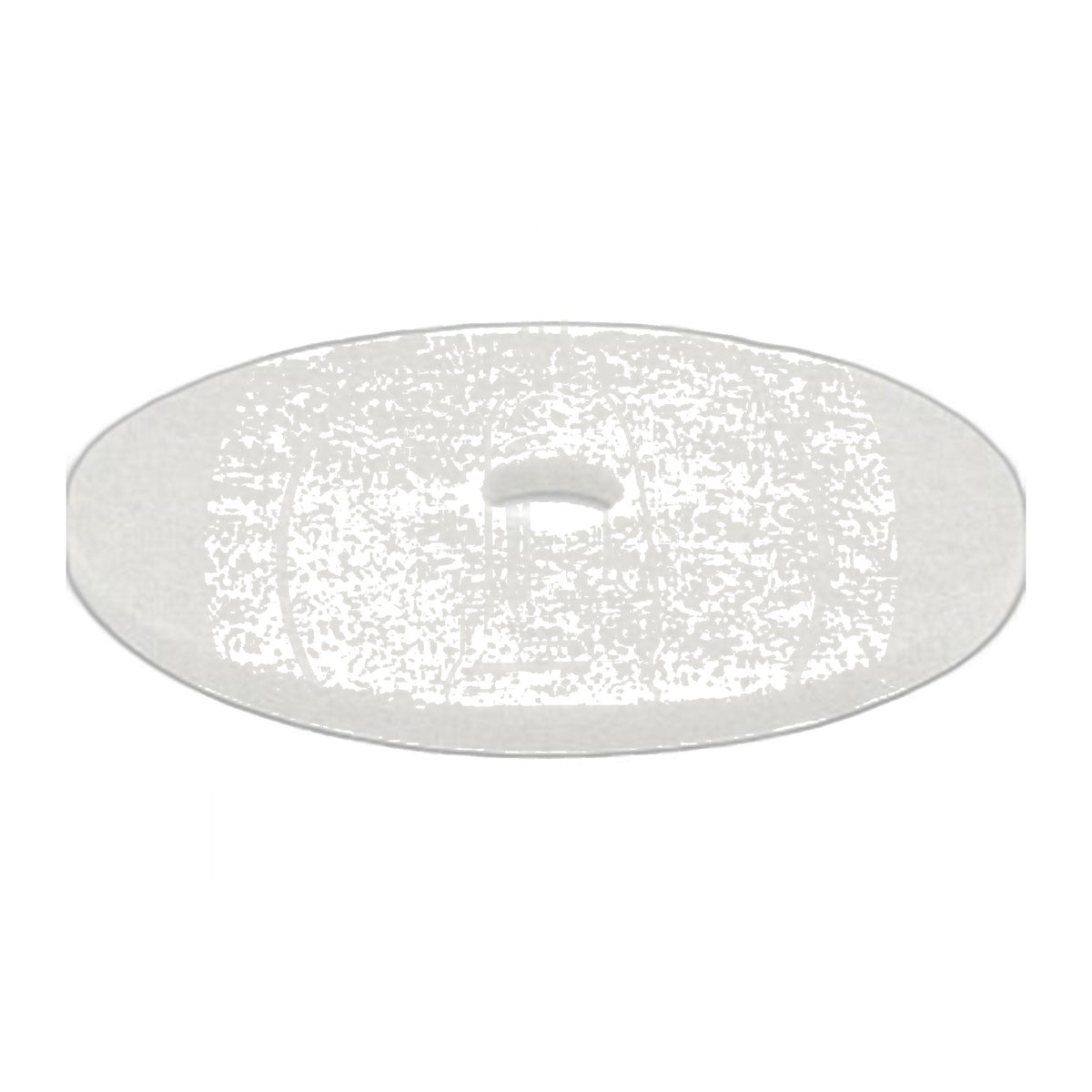 17" White Polishing Floor Pads - Box of 5 for Buffers