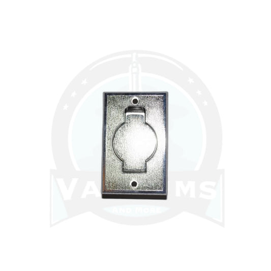 Chrome Metal Inlet Valve - Beam Central Vacuum - Beam