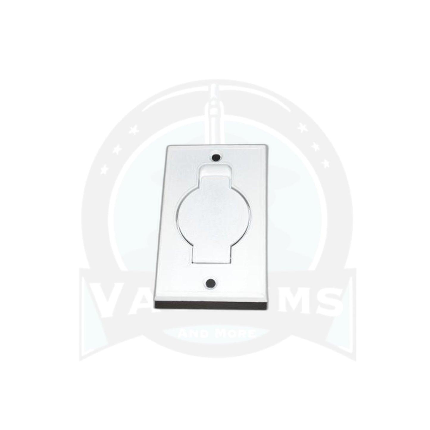 Flush Mount Inlet - White, Beam Central Vacuum - Beam