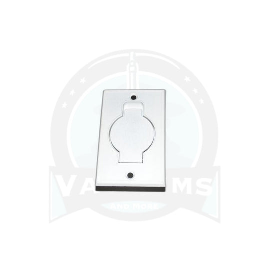 Flush Mount Inlet - White, Beam Central Vacuum - Beam