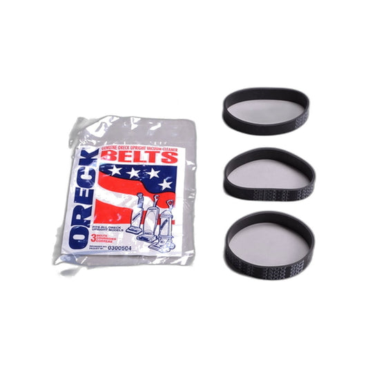 Oreck Upright Flat Belt - All Models, 3 Pack