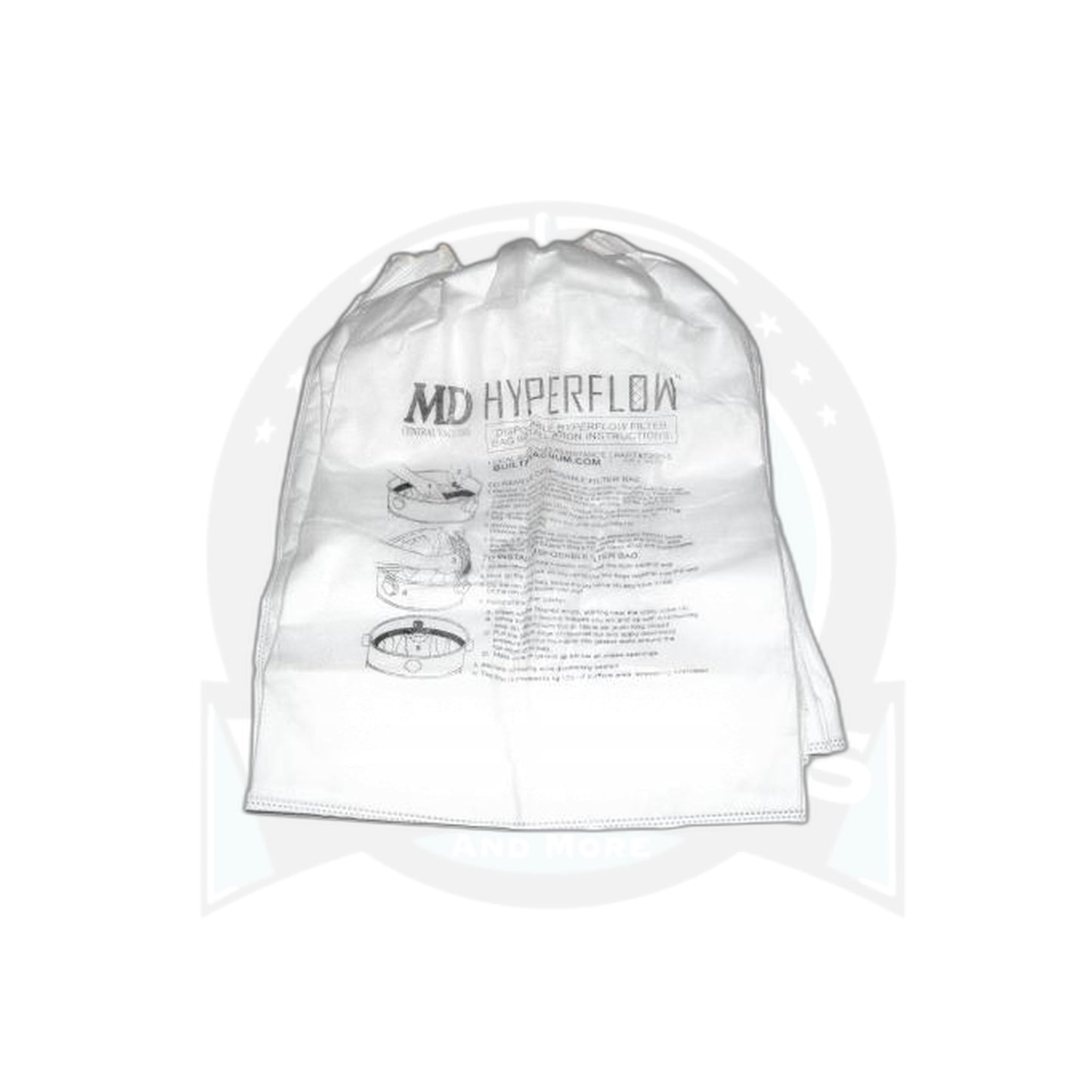 Modern Day Hyperflow Central Vacuum Paper Bags 8-Gallon (5 Pack)