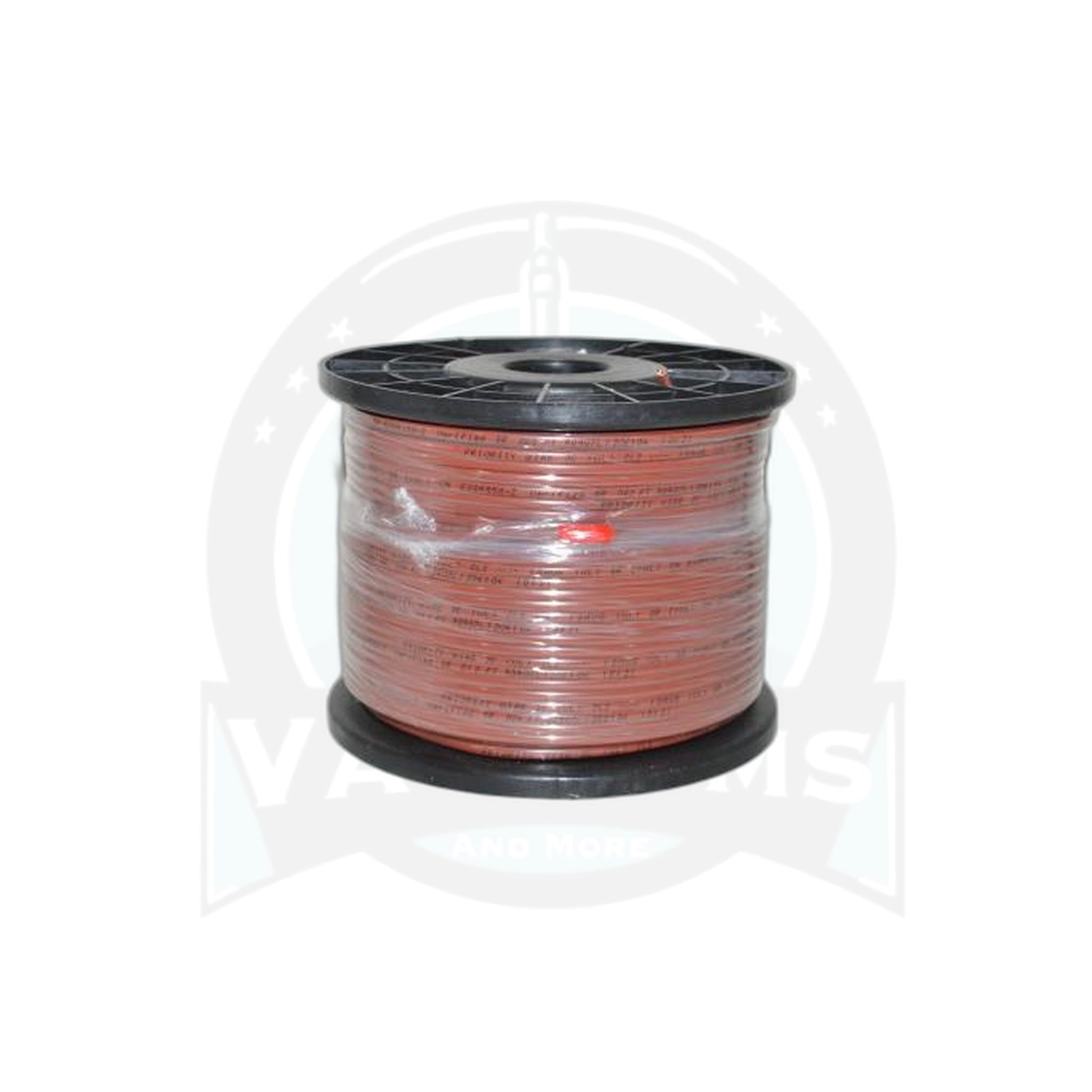 Central Vacuum 18-2 Low Voltage Wire 500-Foot Spool, Brown - Fit All