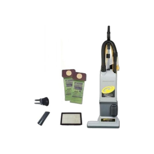 ProTeam 1500XP ProForce Upright with Tools, HEPA, 15", Gray