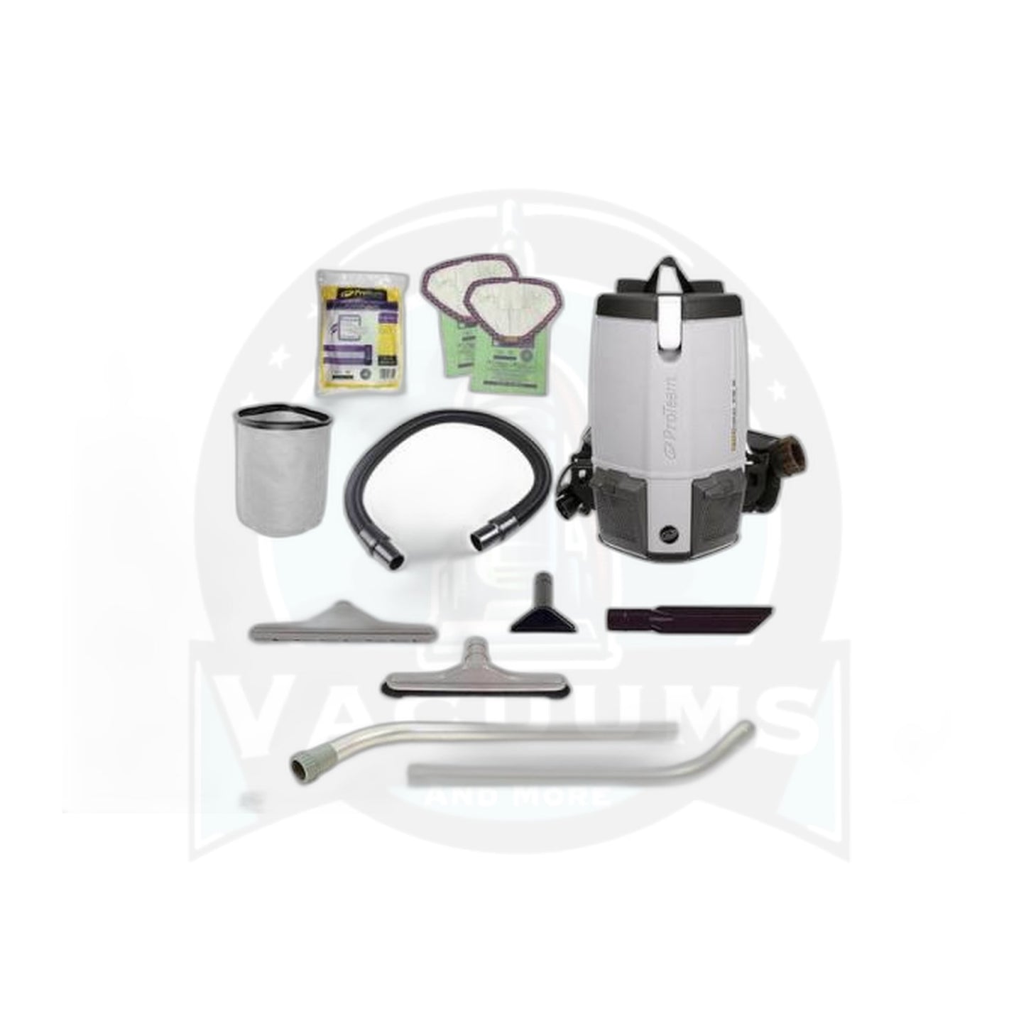 ProTeam ProVac Pro FS6 with P-1 Restaurant Attachment Kit - ProTeam