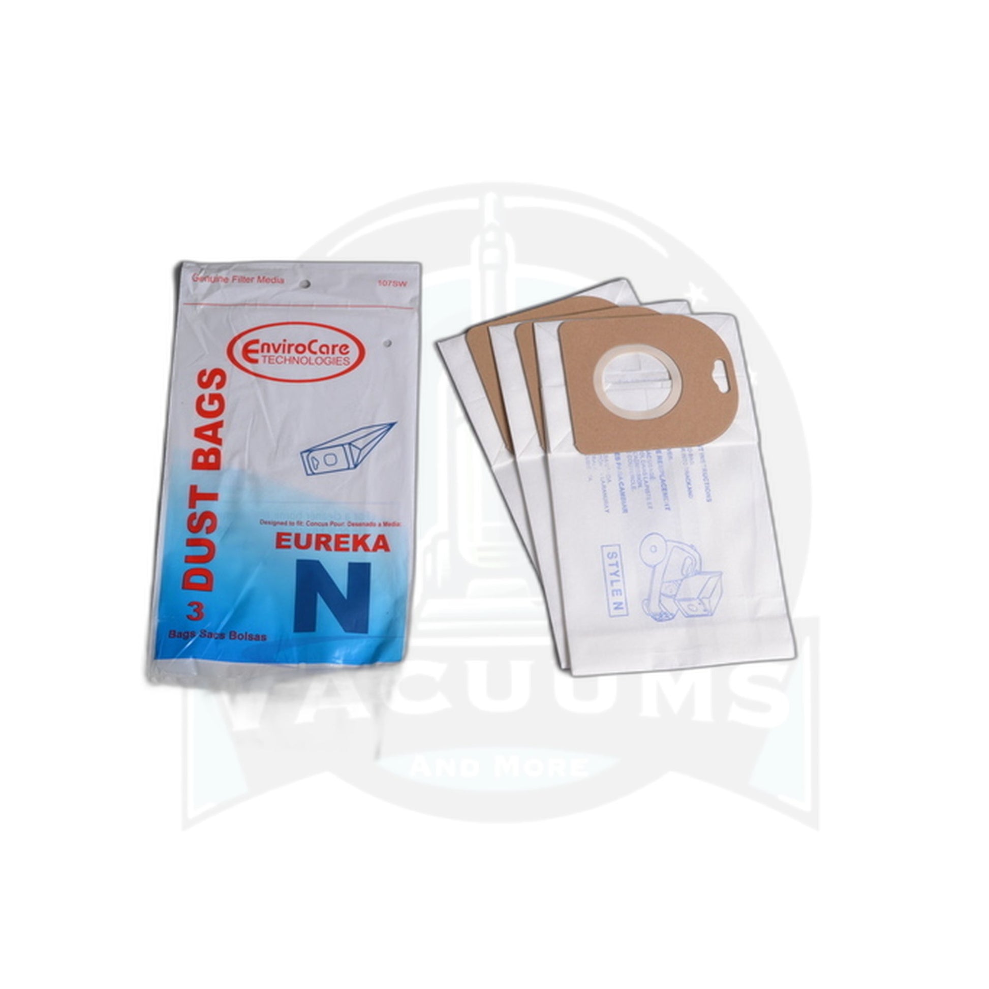 Eureka N Mm-ii Canister Paper Bags - 3 Pack - Eureka