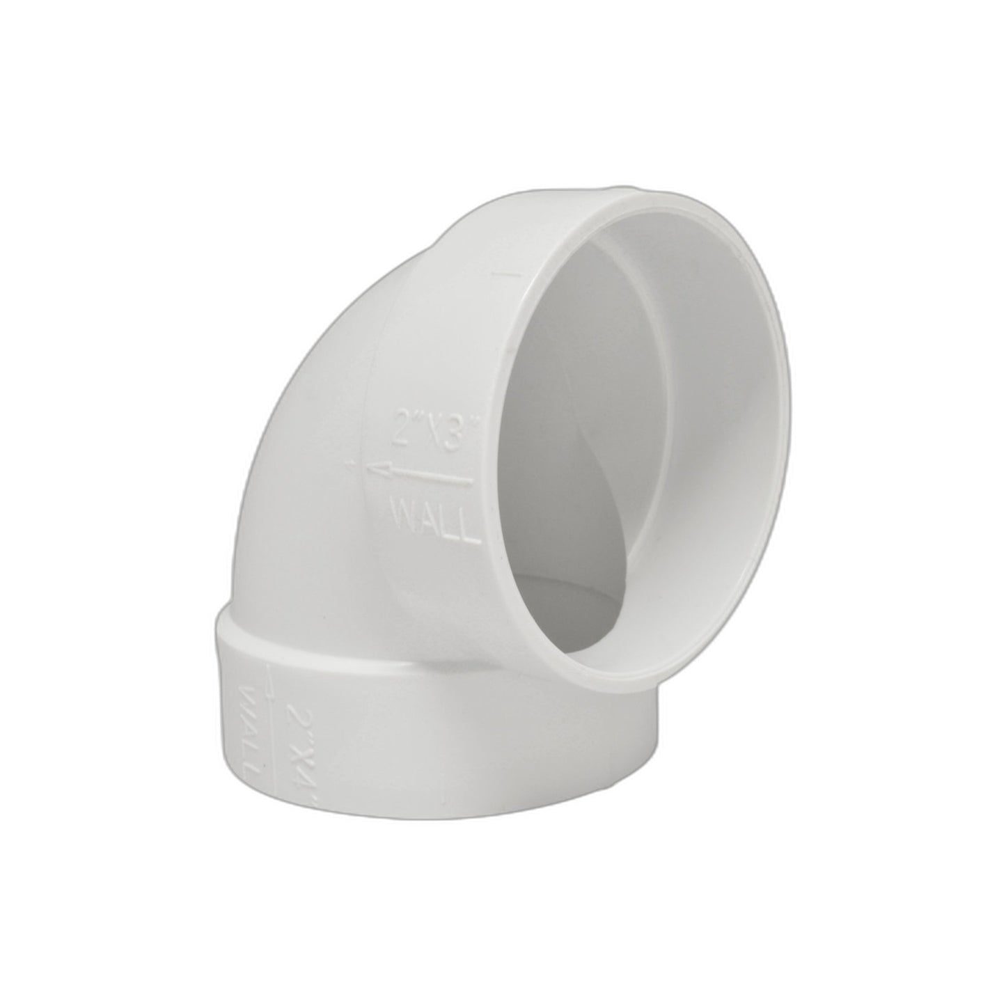 Vaculine Short 90° Universal Start Elbow, 2 in. PVC