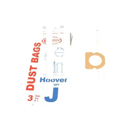 Hoover Style J Canister Vacuum Bags - 4 Pack