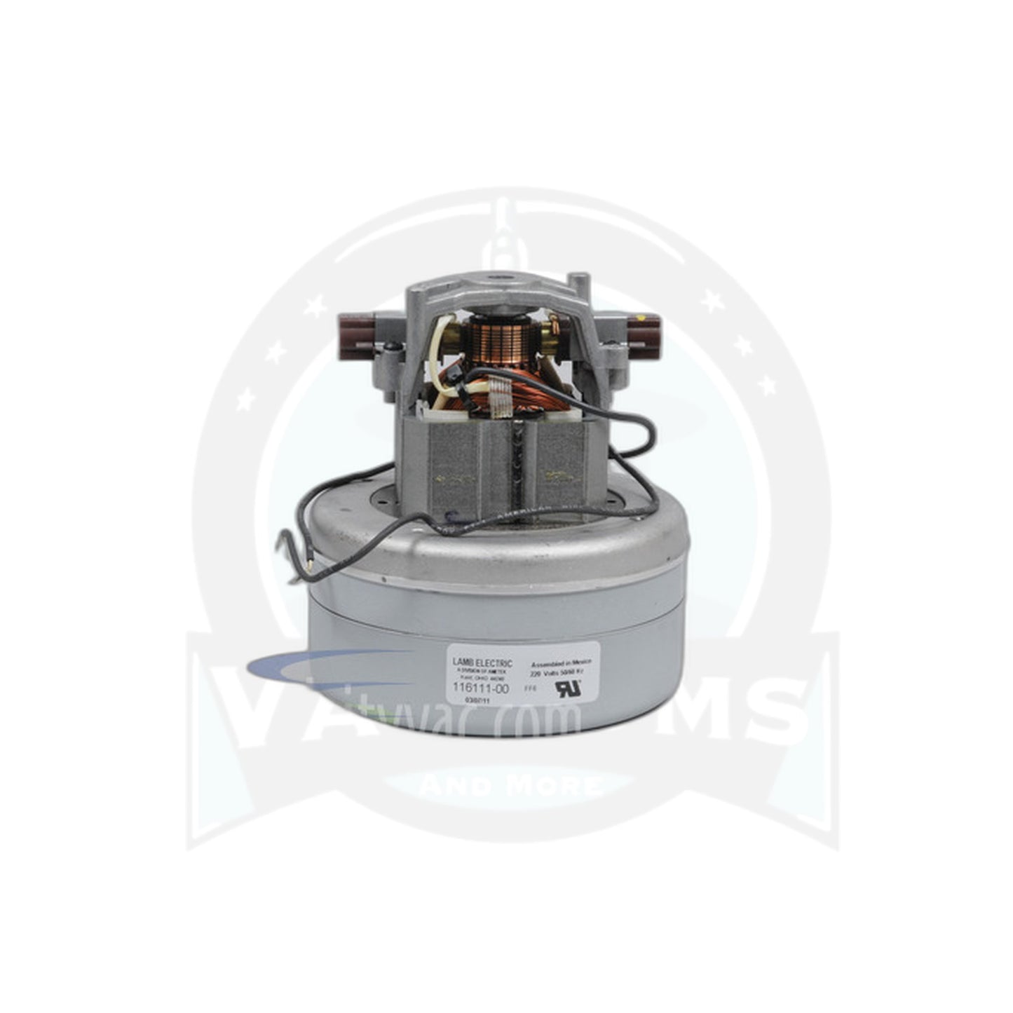 Lamb Motor 116111-00 - 5.7" 2-Stage Through-Flow, 240V, Fits NuTone VX1000