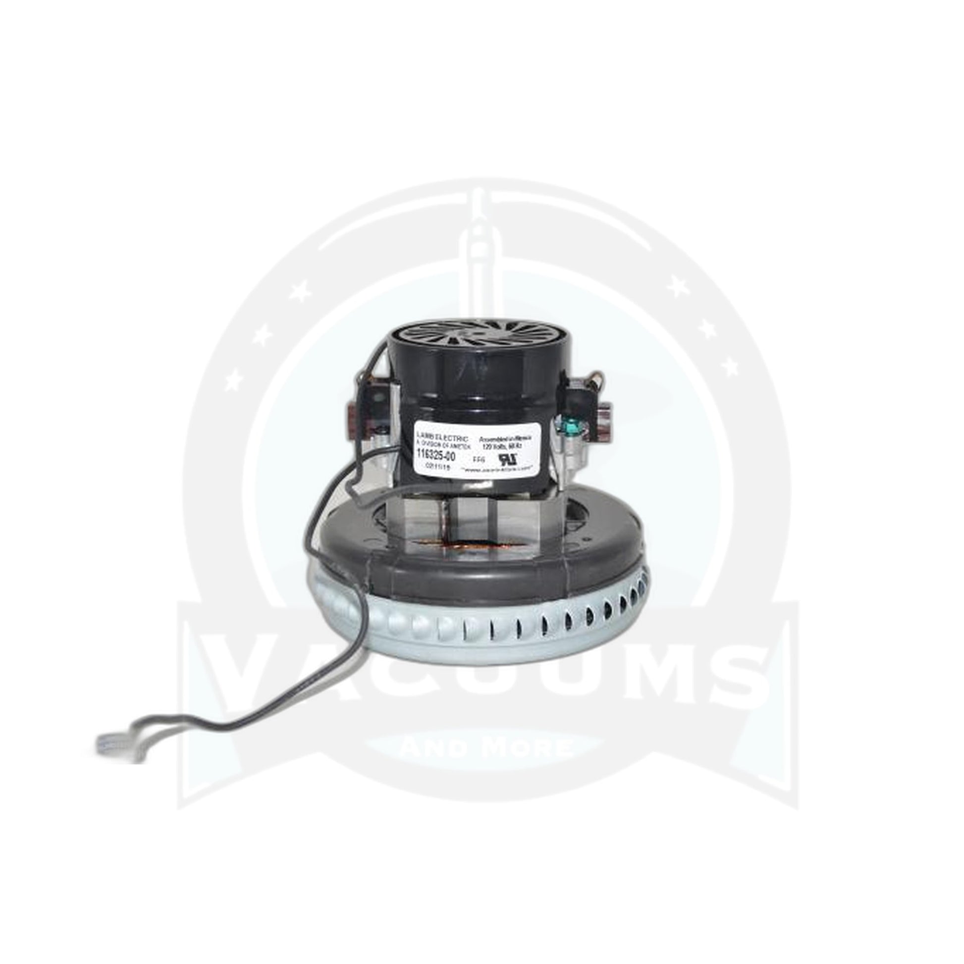 Single Speed Motor - Ametek Lamb, 120V, 1-Stage, Peripheral Discharge - Lamb