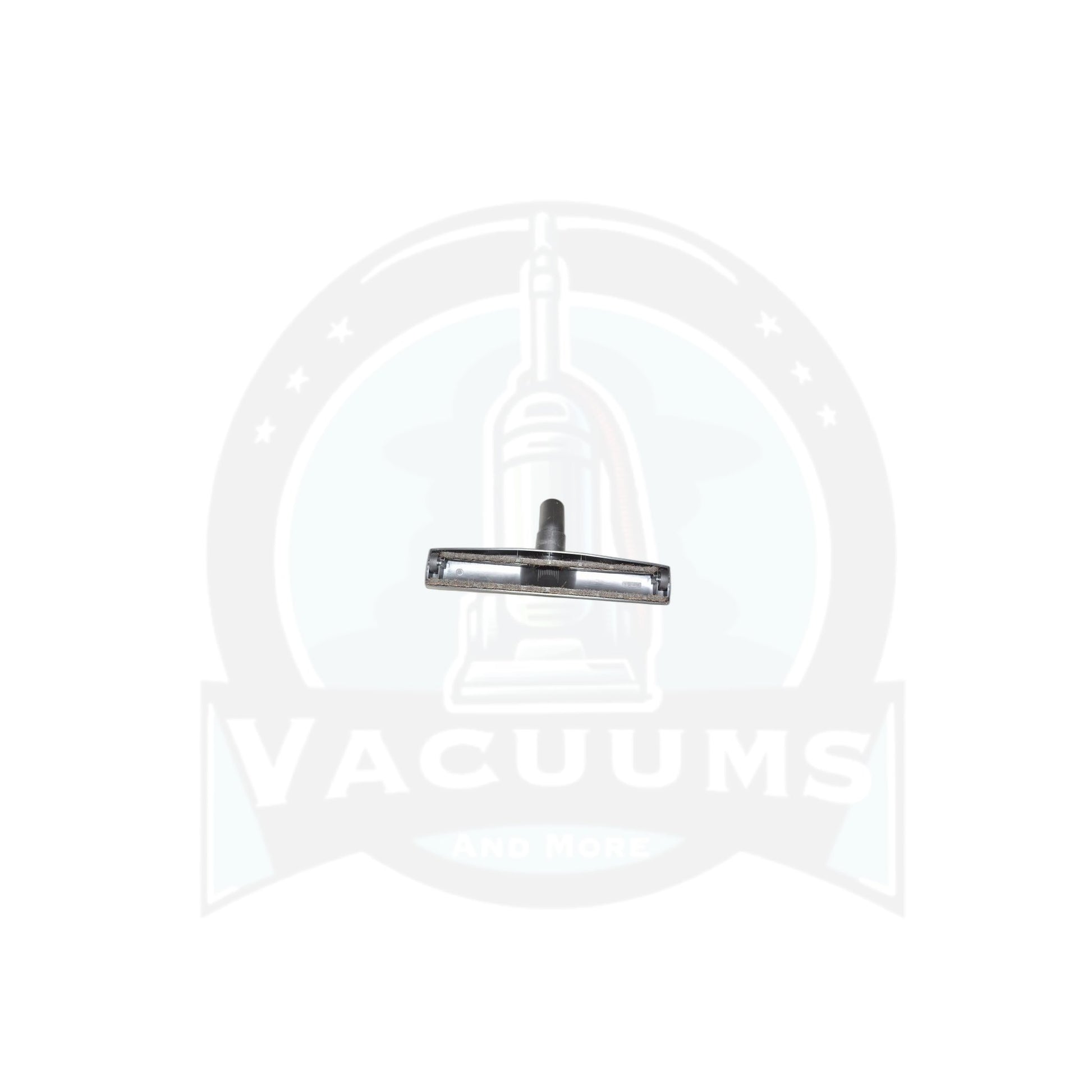 Wessel Werk Black Floor Brush - 1 1/4" - 12.5" with Wheels - Horsehair Bristle - Image 2