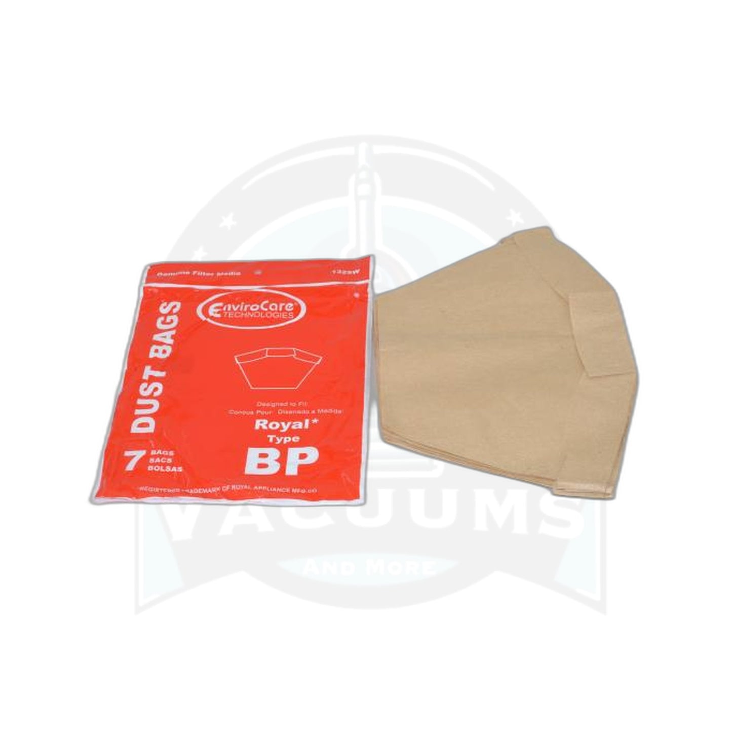 Hoover Style BP Backpack Vacuum Bags - 7 Pack - Hoover