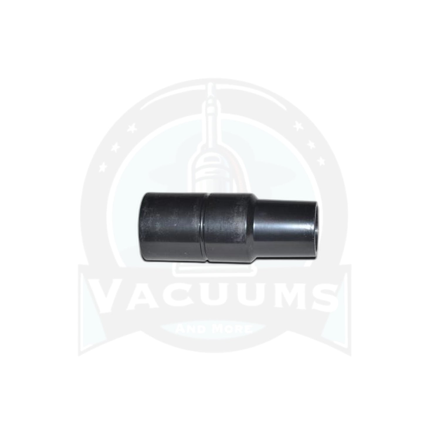 Adapter - 1 1/2" to 1 1/4", Black Plastic, Fits Shark Upright - Shark