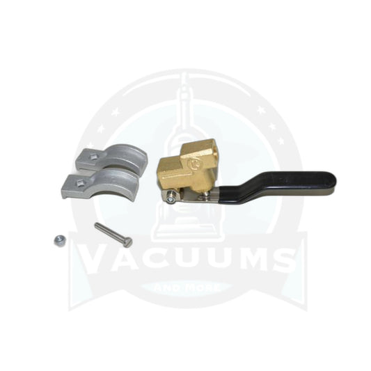 Brass Detail Tool Valve 1/8" 500 PSI with Bracket - Commercial - Commercial Extractor Parts