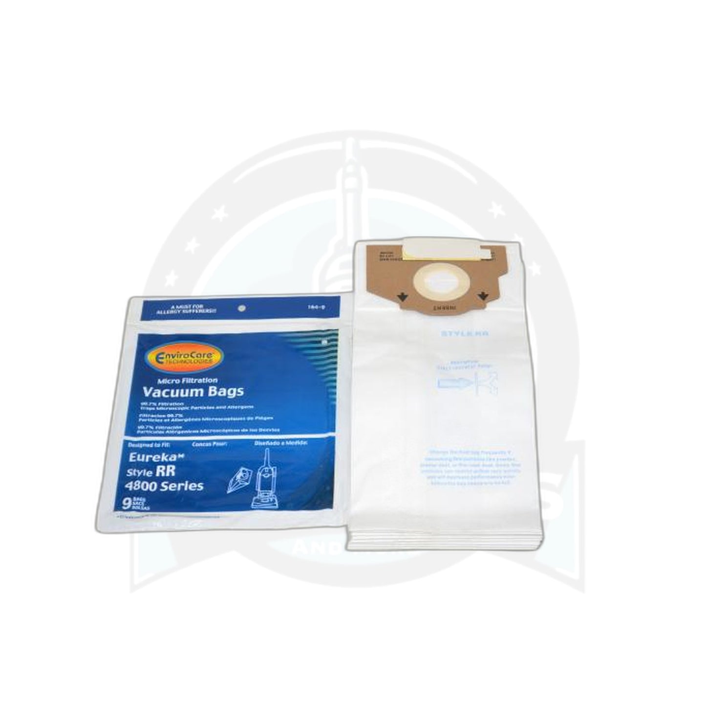 RR Upright Micro Paper Bags - Eureka, 9 Pack - Eureka