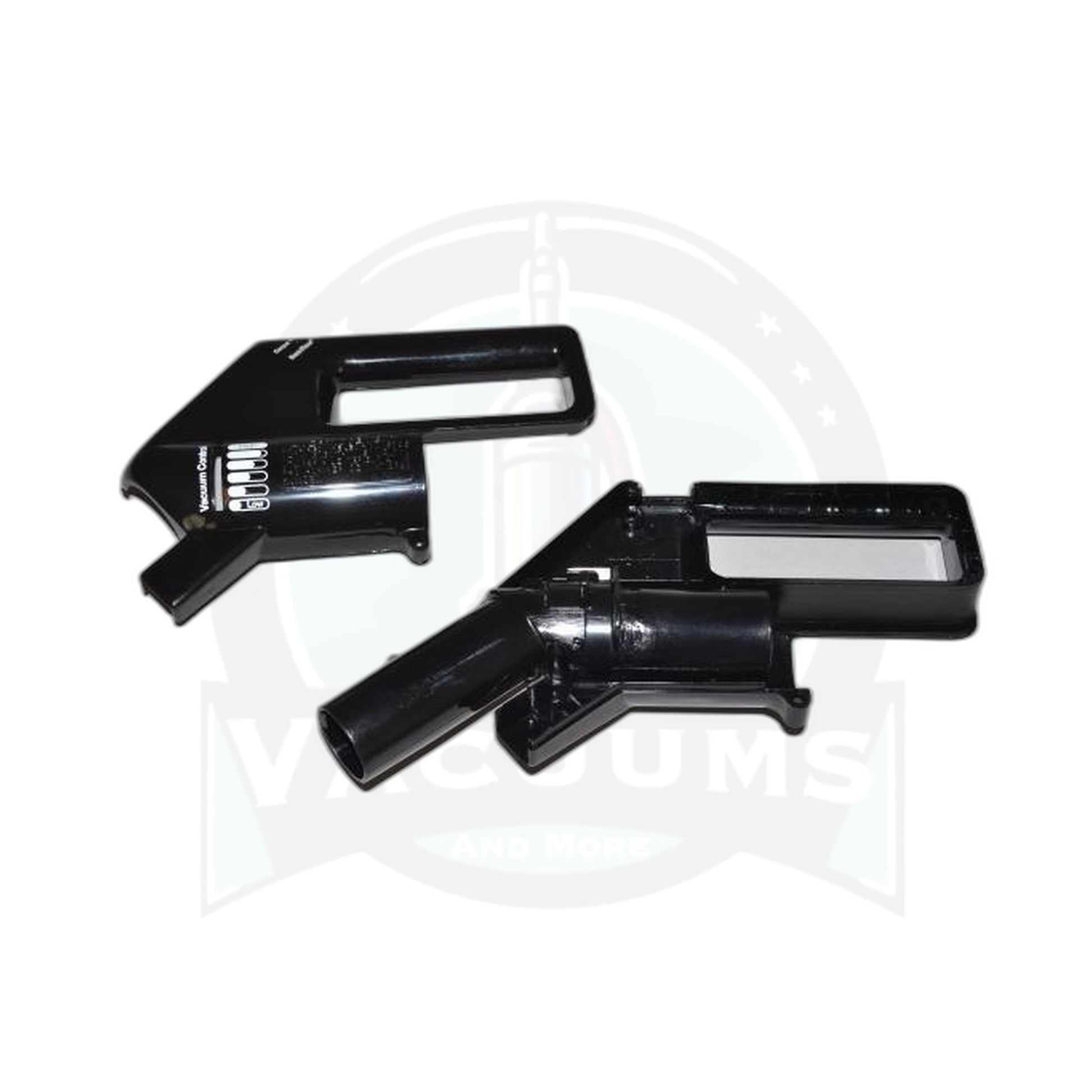 Total Control Handle Halves (Black) - Electrolux Central Vacuum Hose - Eureka