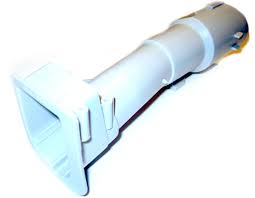 Connector Tube from suction neck to cleaning wand, for 370 series (light gray) - SEBO