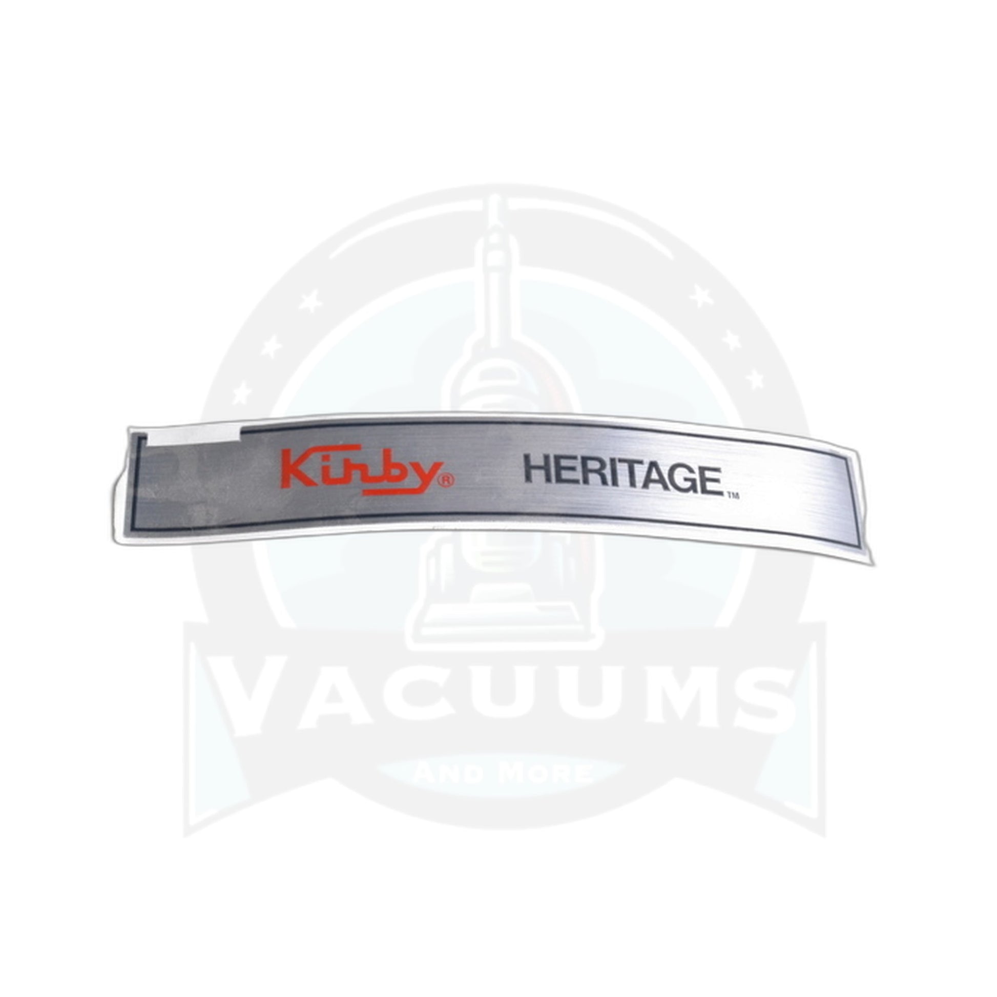 Kirby Heritage I Bag Top Cover Label - Vacuums and More