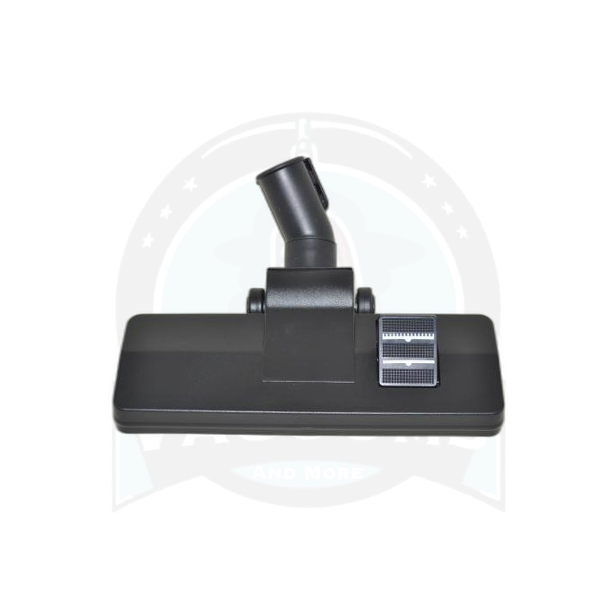 Combo Rug/Floor Tool - 1 1/4", Black, with Wheels, Metal Bottom & Parking Lug - Vacuums and More