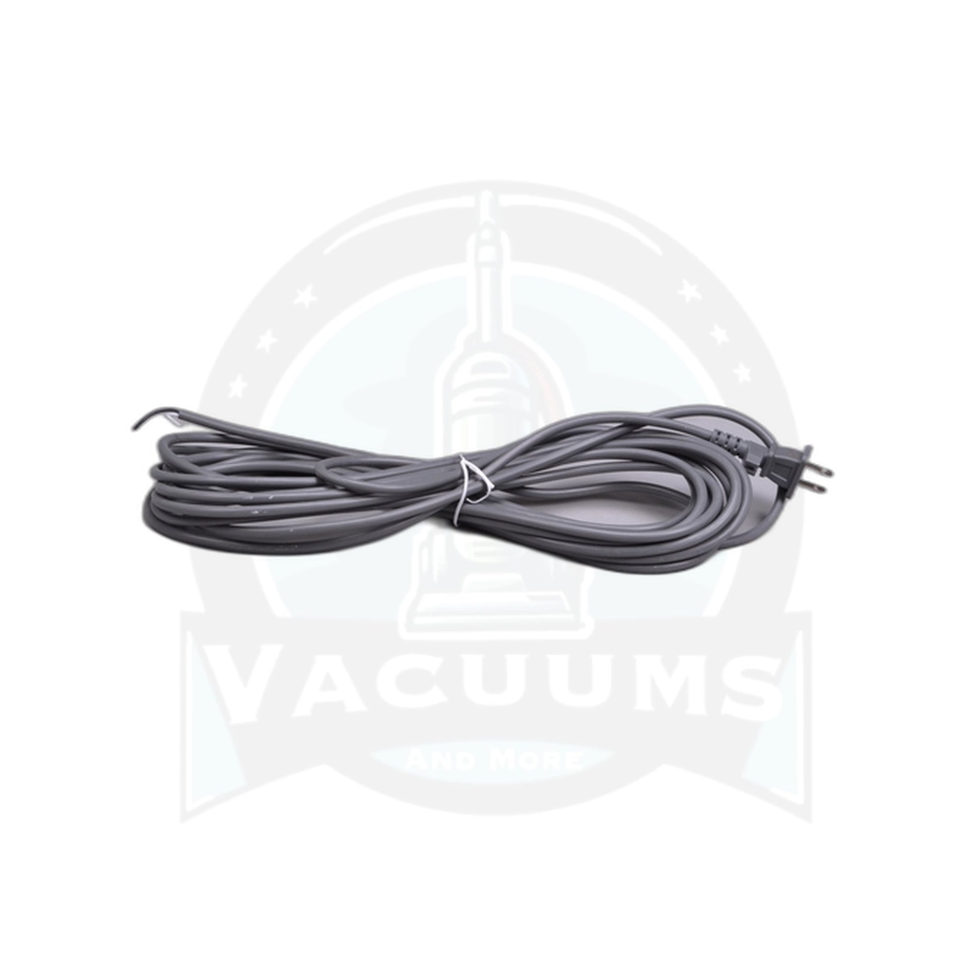 Gray Power Cord 30' 17-2 with Grip Male Plug (Fitall) - Vacuums and More