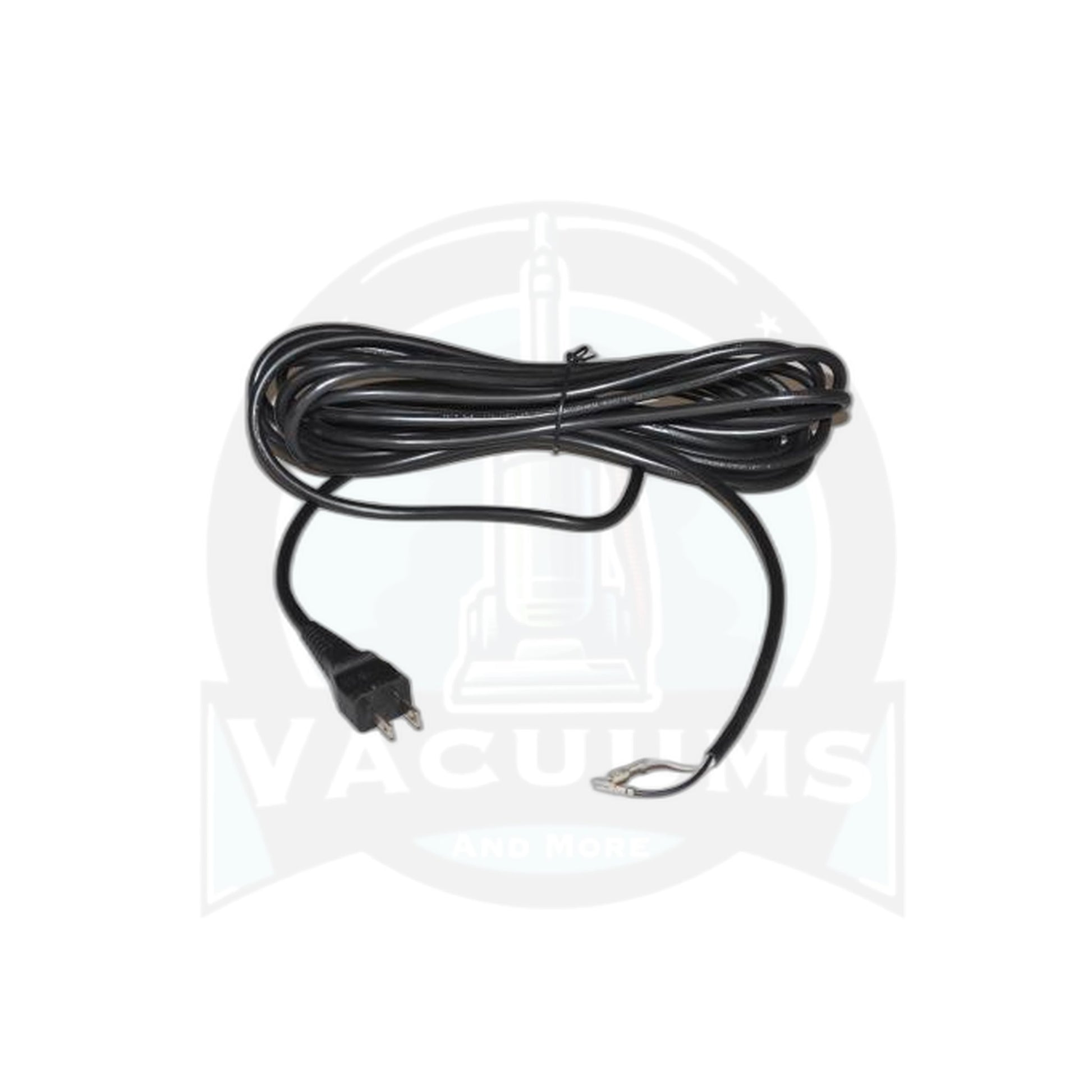 18 ft 2-Wire Soft Black Cord Reel Cord with Terminals - Vacuums and More