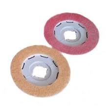 DISCO Polishing Pads (2 pads) for poor-surface prep (red) and restore gloss finish (yellow)