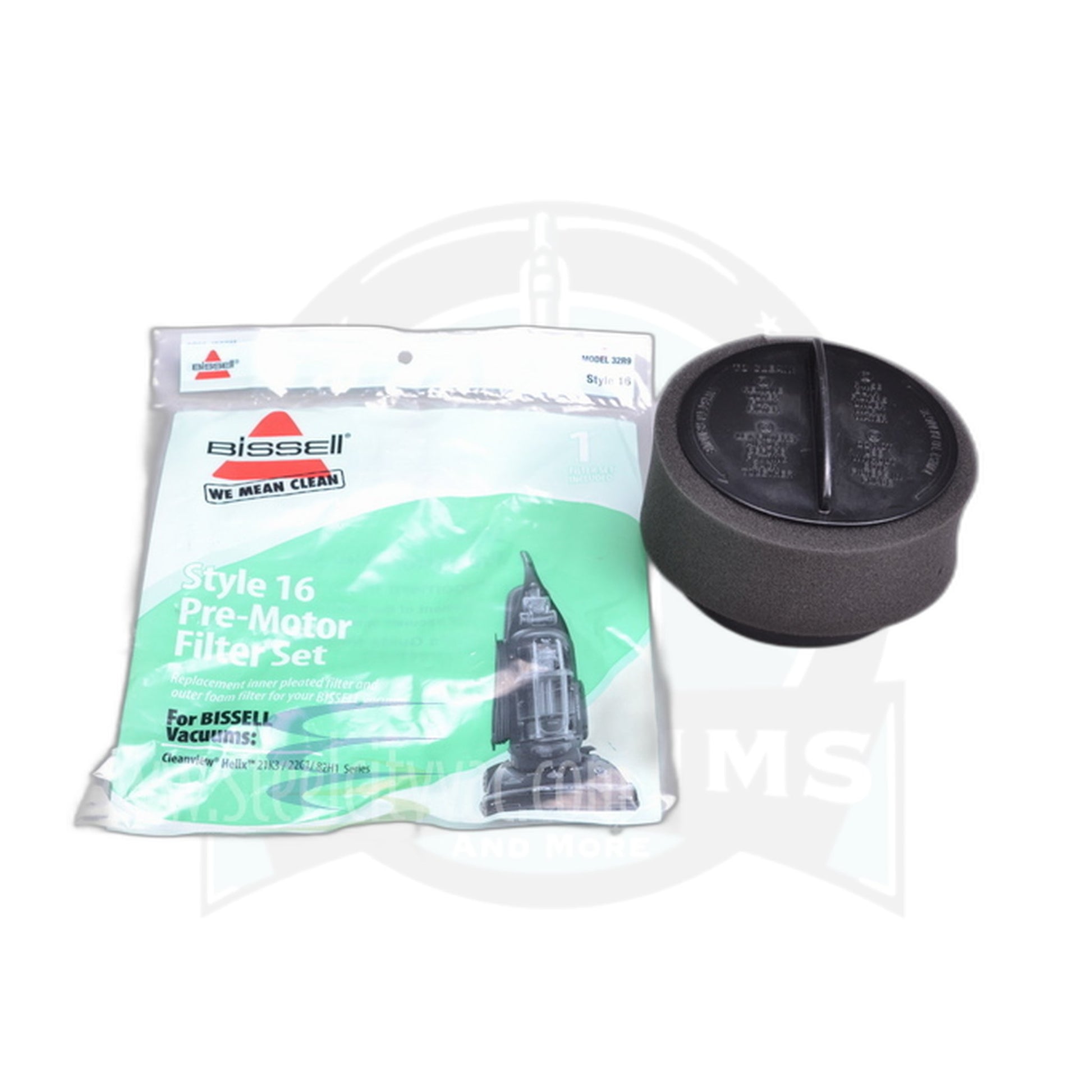 Bissell Style 16 Pre-Motor Circular Filter Set - Bissell