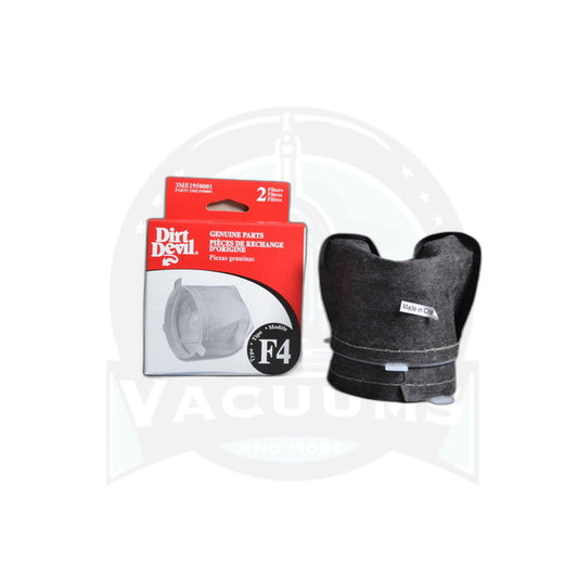 Dirt Devil F4 Hand Vacuum Filter - 2 Pack - Cordless Hand Vacs - Dirt Devil