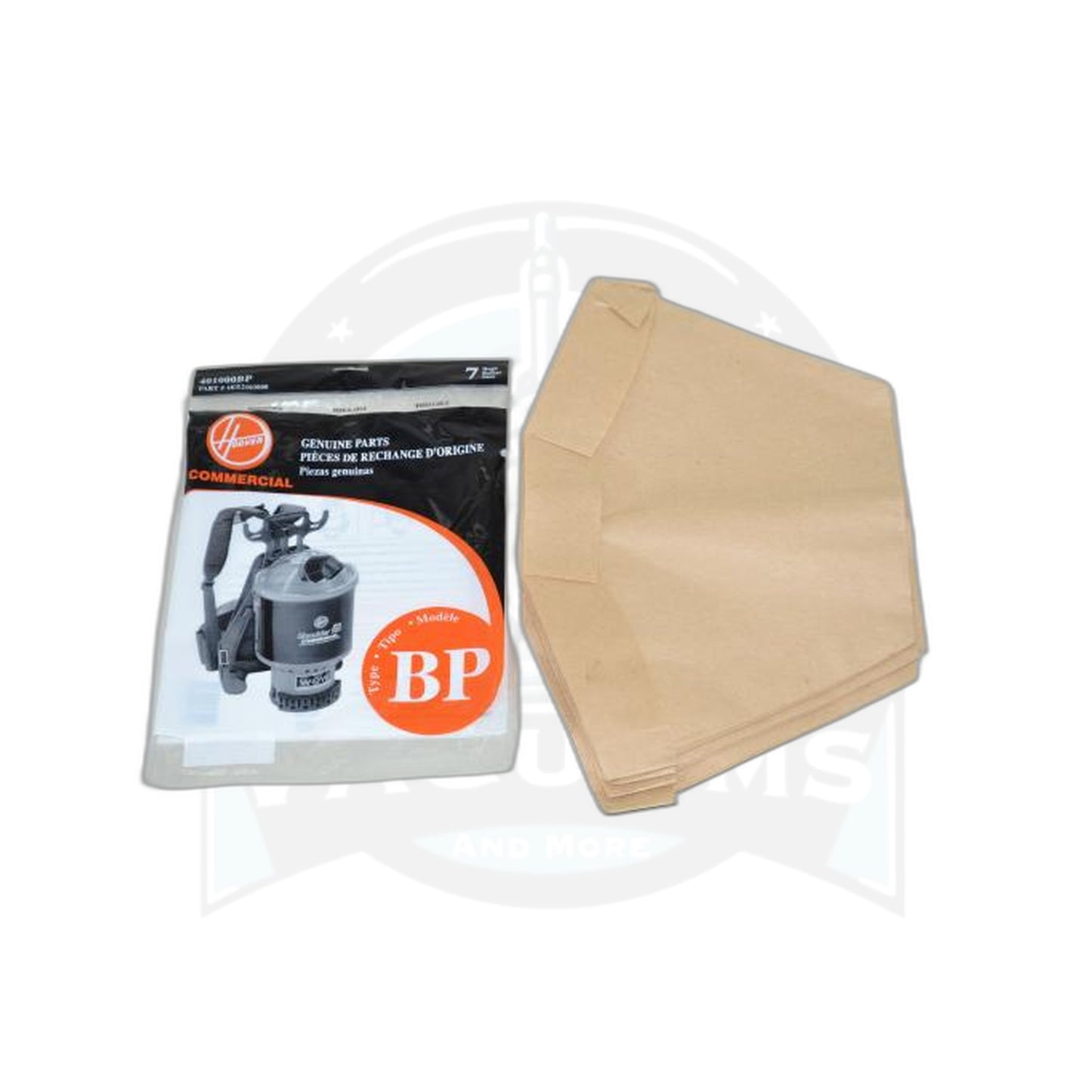 Hoover C2401 / Royal RY4001 Backpack Paper Bags (7-Pack) - Hoover
