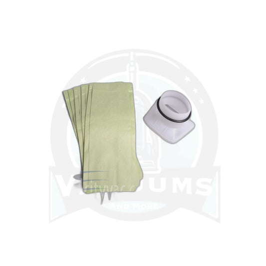 Hoover Paper Bag Adaptor Kit - Adaptor and 5 Type N Paper - Hoover