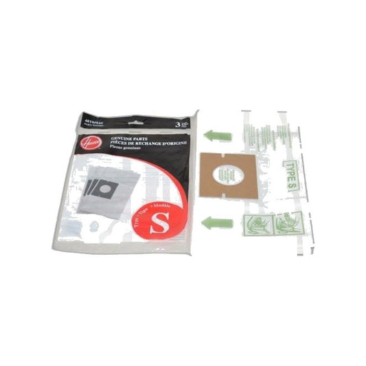 Hoover S Futura Spectrum Canister Paper Bags - 3 Pack