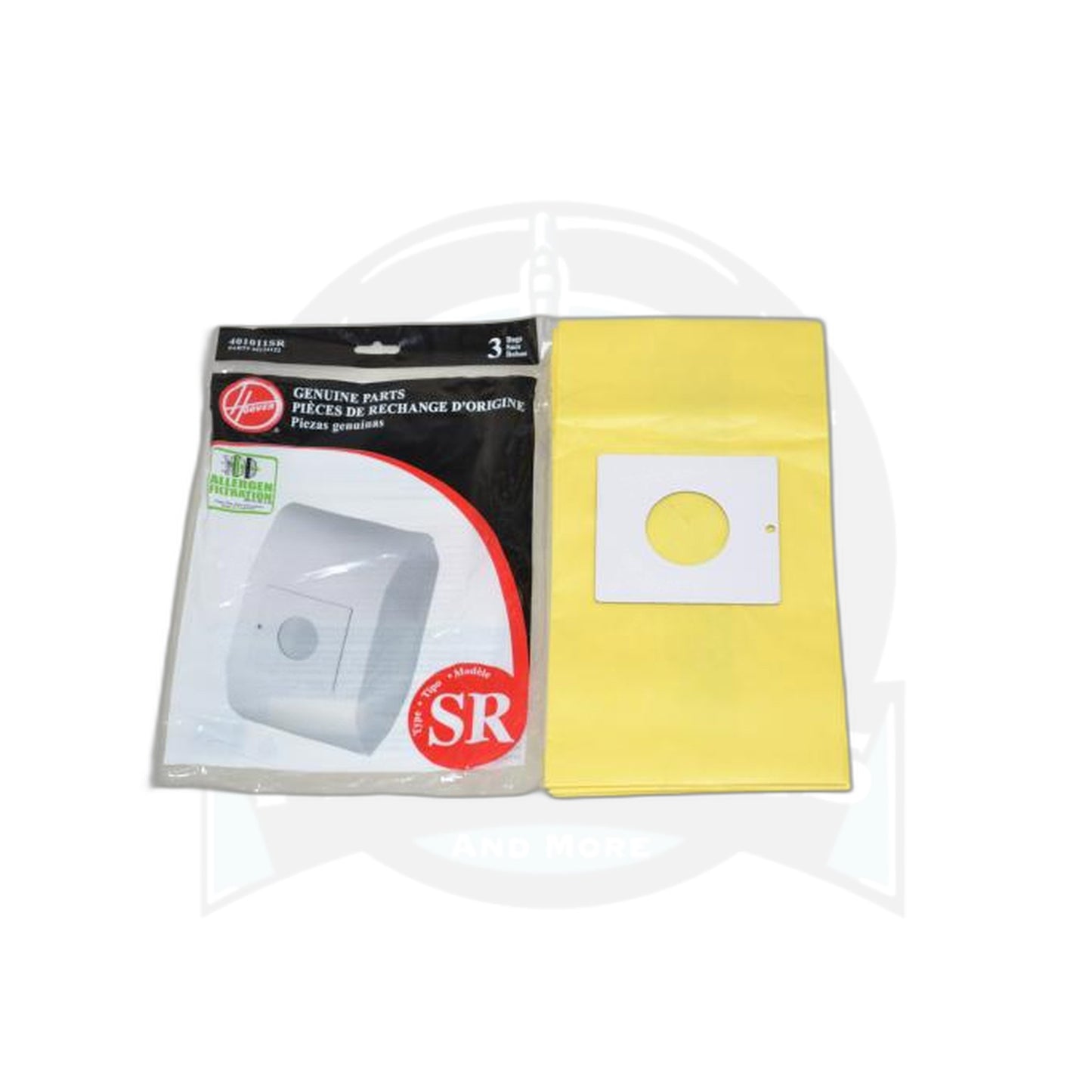 Hoover Sr Duros Canister Paper Bags - 3 Pack - Hoover
