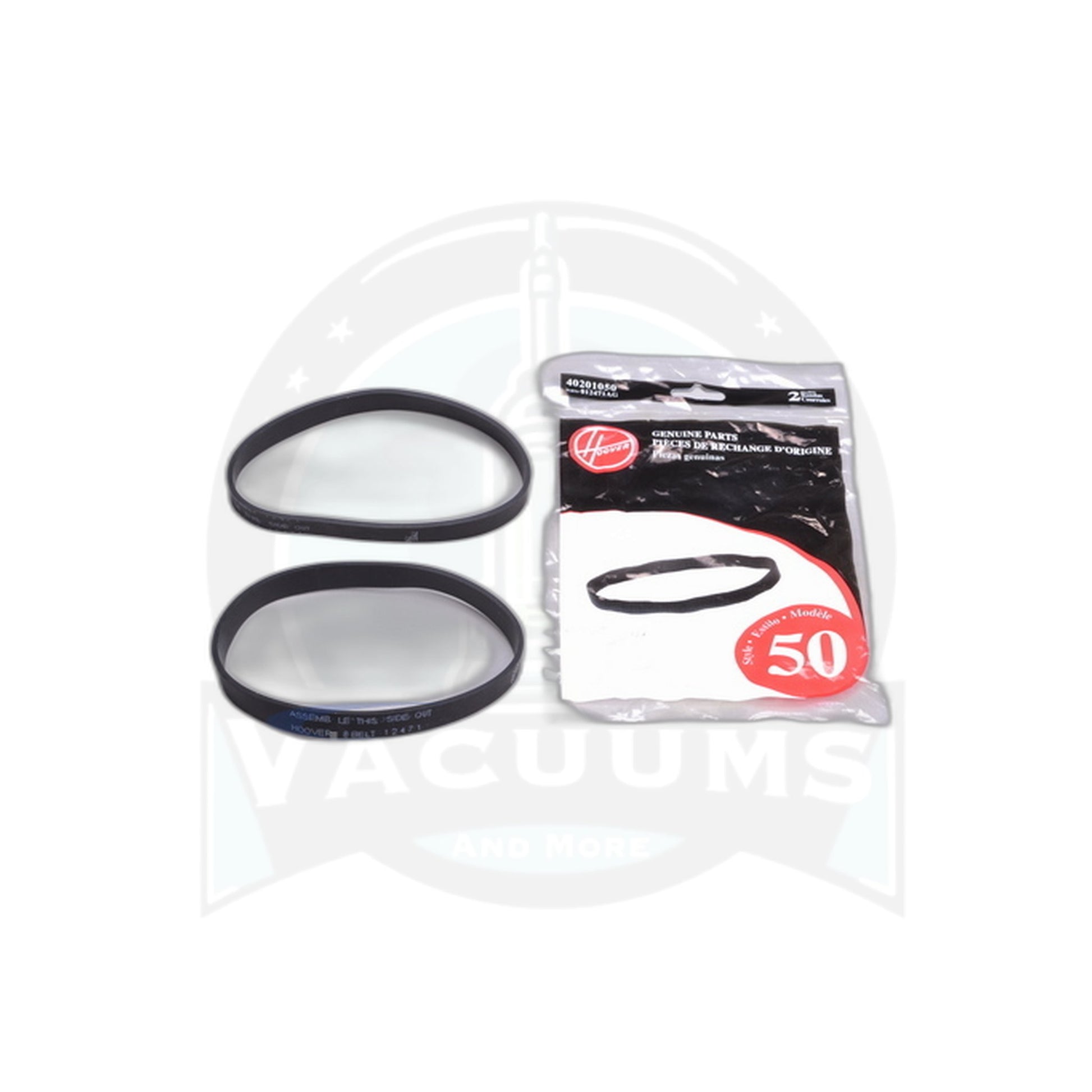 Hoover Dial-A-Matic Agitator Belt - 2 Pack (Genuine) - Hoover