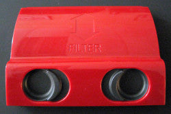 Exhaust Filter Cover, for X7 (red) - SEBO